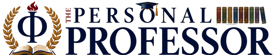 The Personal Professor — FOUNDER-LED · TEAM-SUPPORTED · LEARNER-CENTERED · ELITE 1:1 TUTORING